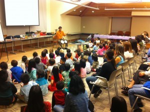 Kindergarten V.I.P.s Galore at Saratoga Library